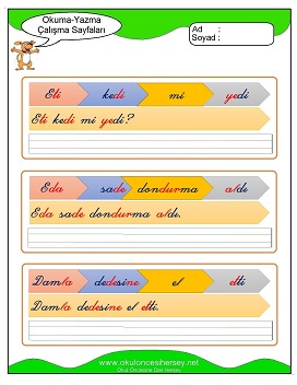 d sesi Grubu Çalışma Sayfaları